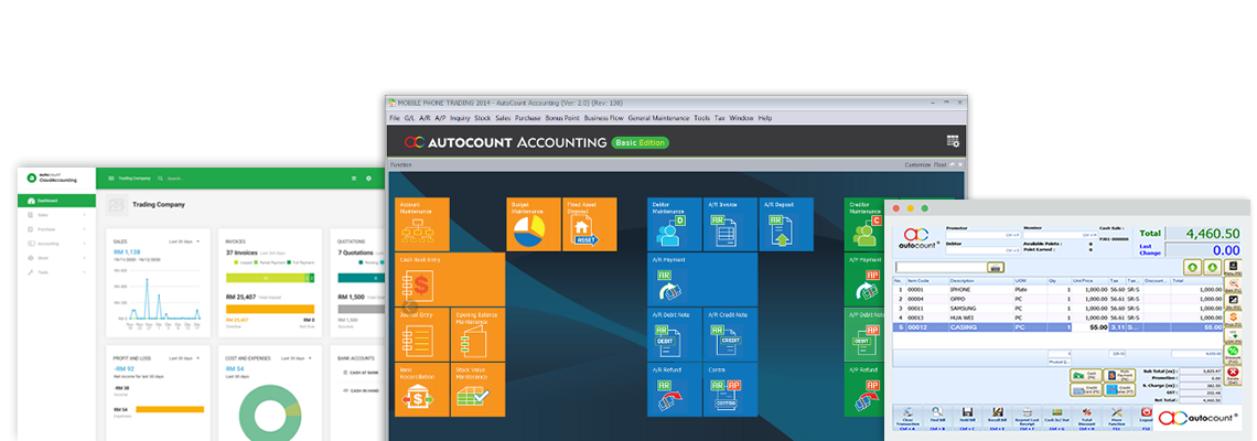 AutoCount On The Go System | Hybrid HRMS System 